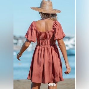 NWT Cupshe cooper dress size M.